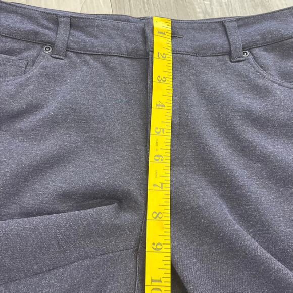 Christopher & Banks Signature Slimming Blue Stretch Skinny Straight Pants 8P - Picture 7 of 8